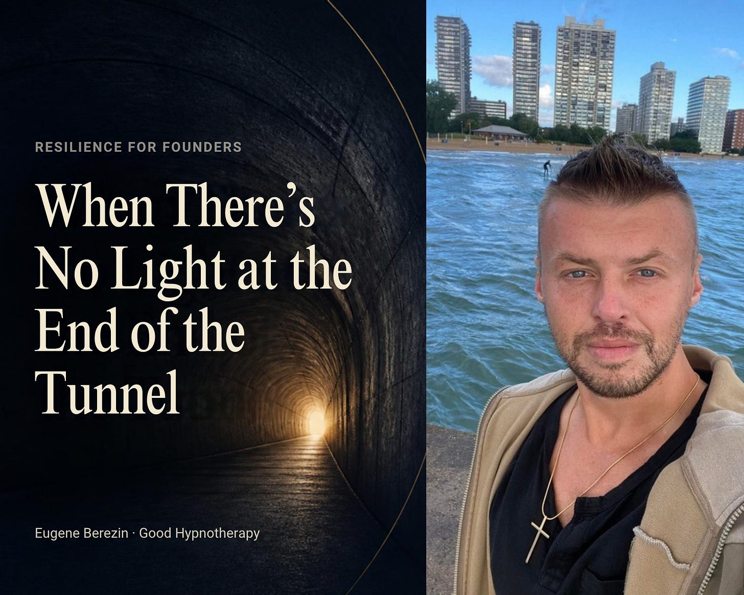 When There’s No Light at the End of the Tunnel: Eugene Berezin on the Chicago lakefront